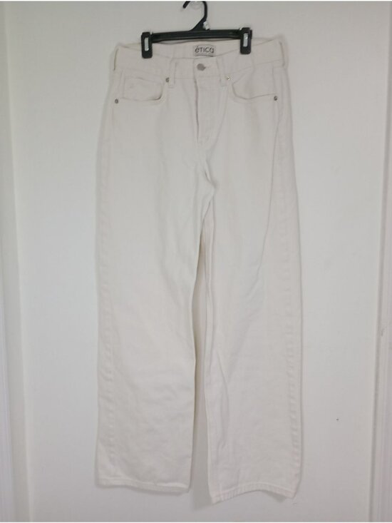 Ética Denim - Ética Straight-Leg Button Fly Denim Jeans Size 27 Women